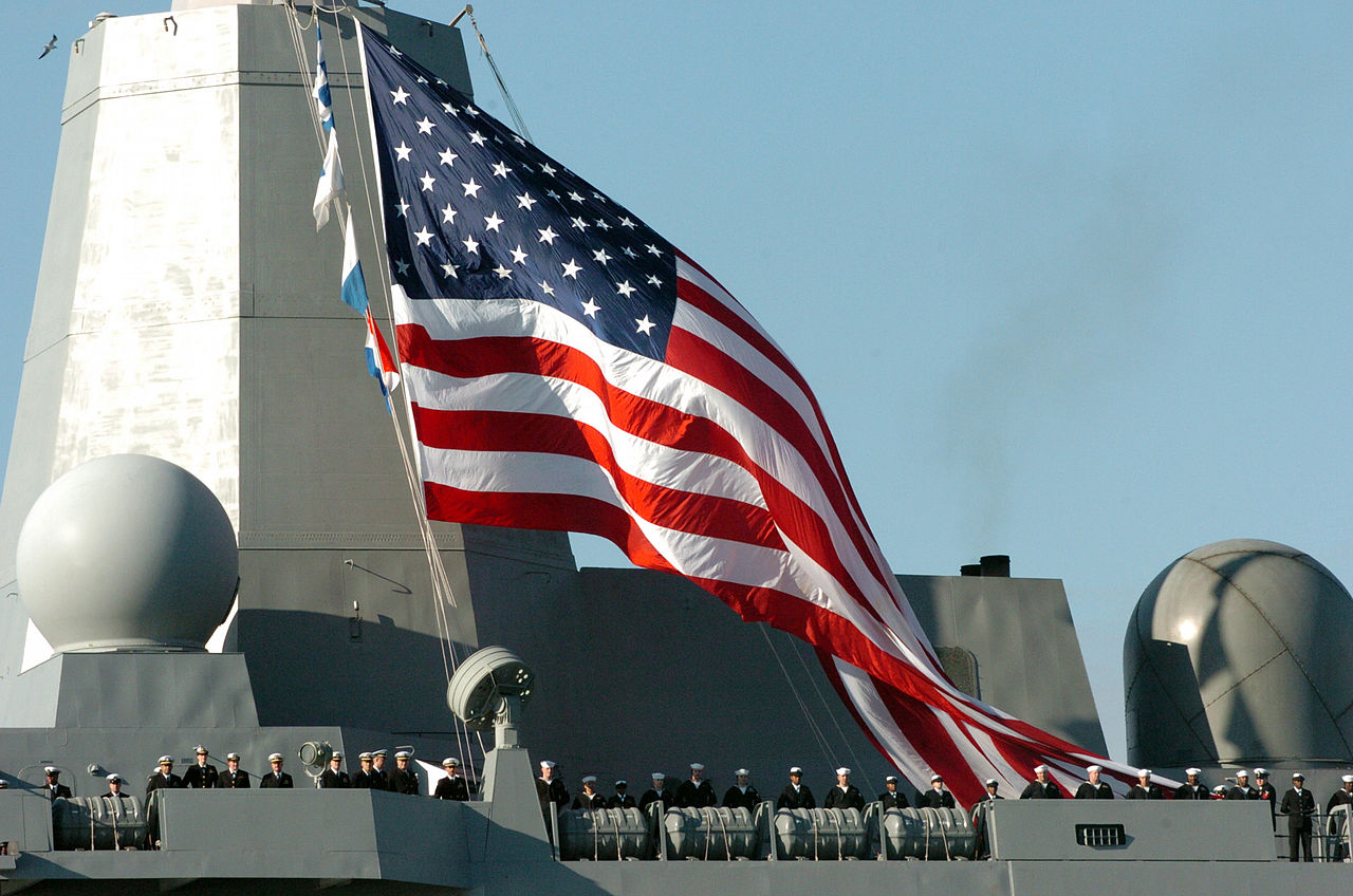 San Antonio-class amphibious transport dock USS Somerset LPD-25 Pacific Ocean August 2016